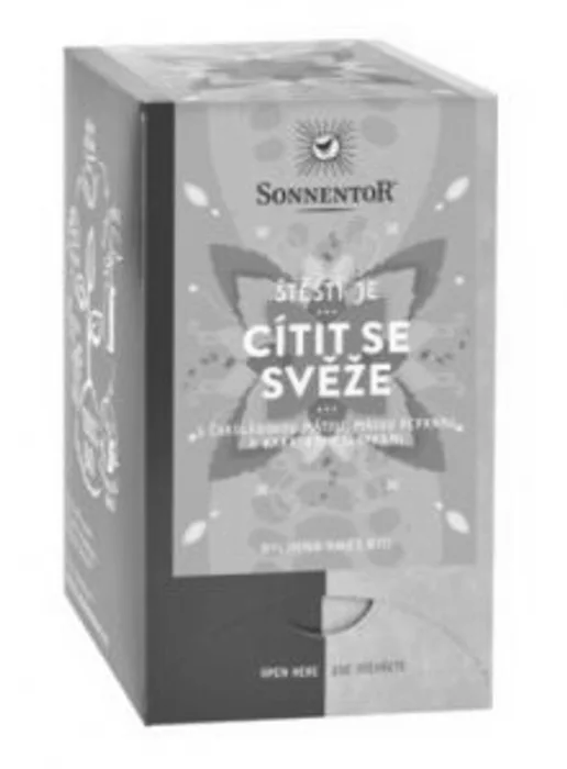 Sonnentor Čaj Štěstí je Cítit se svěže 18x1,7g Bio
